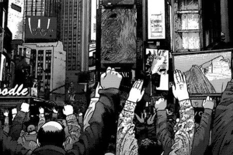 《杀戮都市》: GIANTZ 第385章 | 居民们为击败巨人的人们欢呼